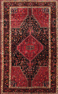 Machine Washable Traditional Dark Sienna Brown Rug, wshtr347