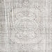 Square Traditional Silver Pink Persian Rug, tr3480