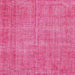 Square Traditional Deep Pink Persian Rug, tr3483