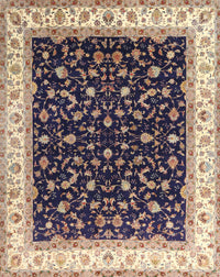 Machine Washable Traditional Brown Rug, wshtr3484