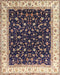 Machine Washable Traditional Brown Rug, wshtr3484