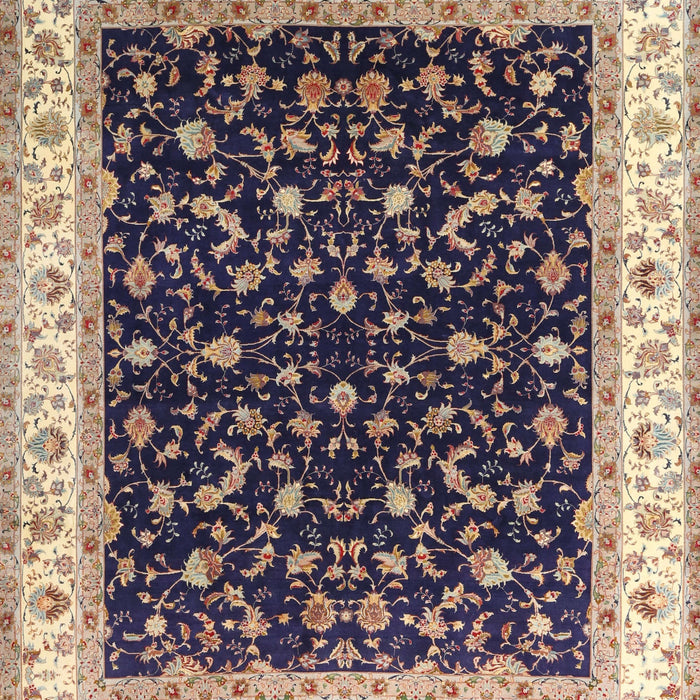 Machine Washable Traditional Brown Rug, wshtr3484