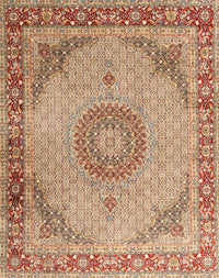 Machine Washable Traditional Chestnut Red Rug, wshtr3487