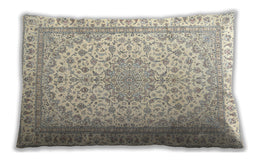 Traditional Classic Rectangular Vanilla Gold Lumbar Throw Pillow, 13 inch by 19 inch, lbtr3490