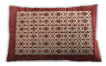 Traditional Classic Rectangular Red Lumbar Throw Pillow, 13 inch by 19 inch, lbtr3491