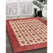 Machine Washable Traditional Red Rug in a Family Room, wshtr3491