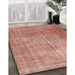 Traditional Red Persian Rug in Family Room, tr3493