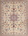 Traditional Golden Blonde Gold Persian Rug, tr3495