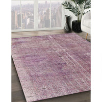 Traditional Mauve Taupe Purple Persian Rug, tr3497