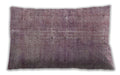 Traditional Classic Rectangular Mauve Taupe Purple Lumbar Throw Pillow, 13 inch by 19 inch, lbtr3497