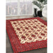 Machine Washable Traditional Sandy Brown Rug in a Family Room, wshtr3499