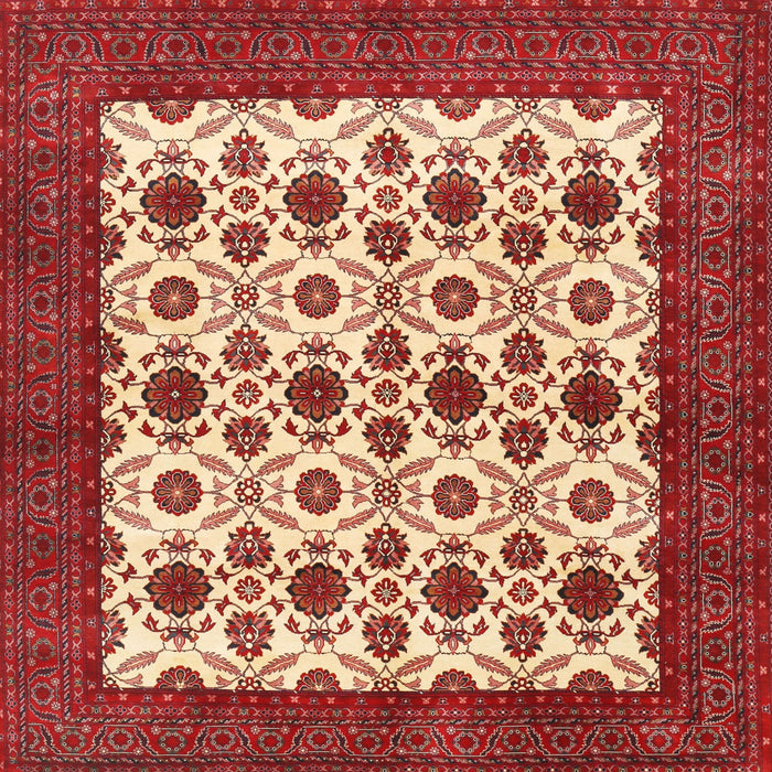 Square Traditional Sandy Brown Persian Rug, tr3499