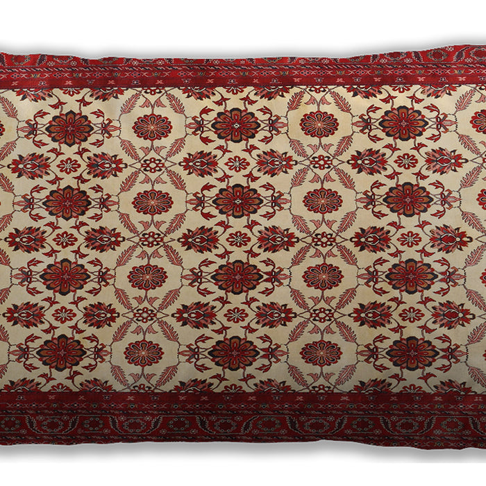 Traditional Classic Rectangular Sandy Brown Lumbar Throw Pillow, 13 inch by 19 inch, lbtr3499
