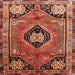 Square Traditional Red Persian Rug, tr34