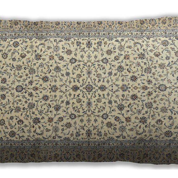 Traditional Classic Rectangular Khaki Green Lumbar Throw Pillow, 13 inch by 19 inch, lbtr3500