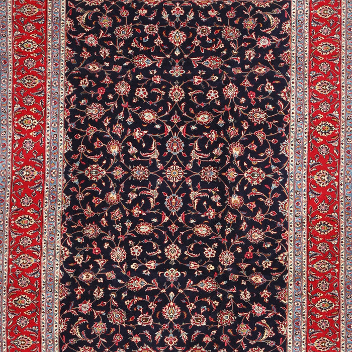 Machine Washable Traditional Deep Red Rug, wshtr3502