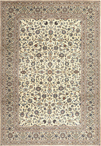 Machine Washable Traditional Brown Rug, wshtr3506