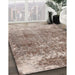 Machine Washable Traditional Brown Rug in a Family Room, wshtr3507