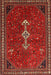 Machine Washable Traditional Sienna Brown Rug, wshtr3509