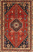 Traditional Red Medallion Rug, tr3510