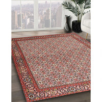 Traditional Tan Brown Persian Rug, tr3513