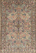 Traditional Reddish Brown Animal Rug, tr3514