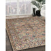 Machine Washable Traditional Sepia Brown Rug in a Family Room, wshtr3514