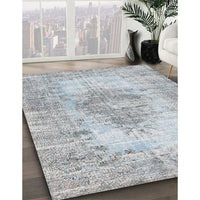 Traditional Light Gray Persian Rug, tr3516