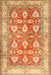 Traditional Chrome Gold Yellow Oriental Rug, tr3519