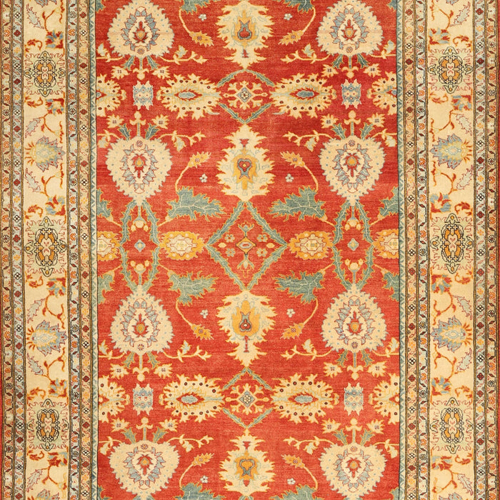 Traditional Chrome Gold Yellow Oriental Rug, tr3519