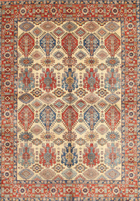 Machine Washable Traditional Chestnut Red Rug, wshtr351