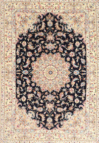 Machine Washable Traditional Brown Rug, wshtr3520