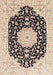 Machine Washable Traditional Brown Rug, wshtr3520