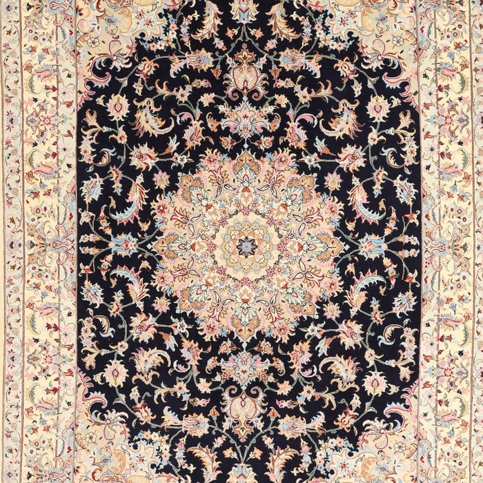 Machine Washable Traditional Brown Rug, wshtr3520