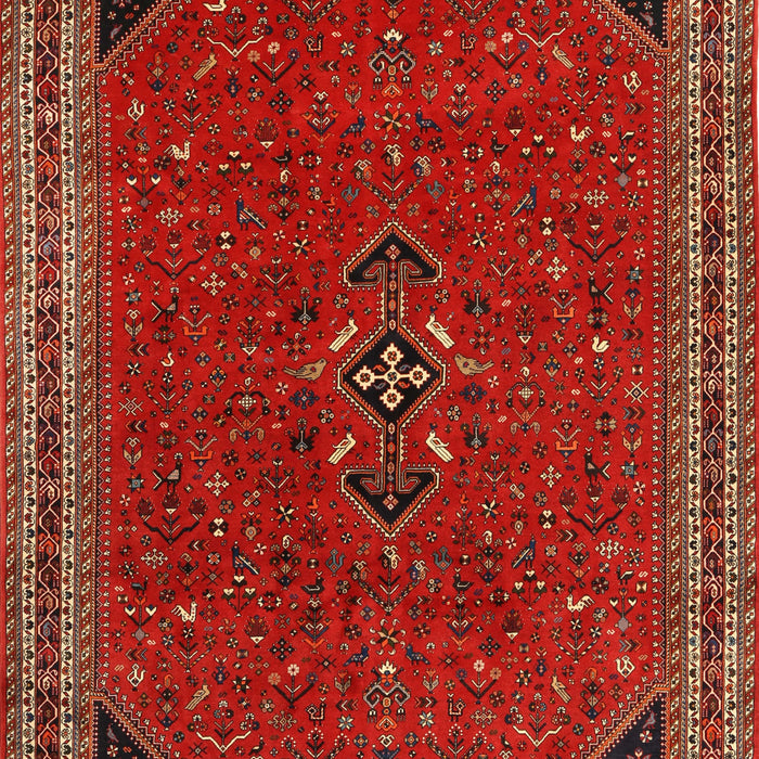 Traditional Sienna Brown Persian Rug, tr3521
