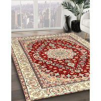 Traditional Brown Medallion Rug, tr3525