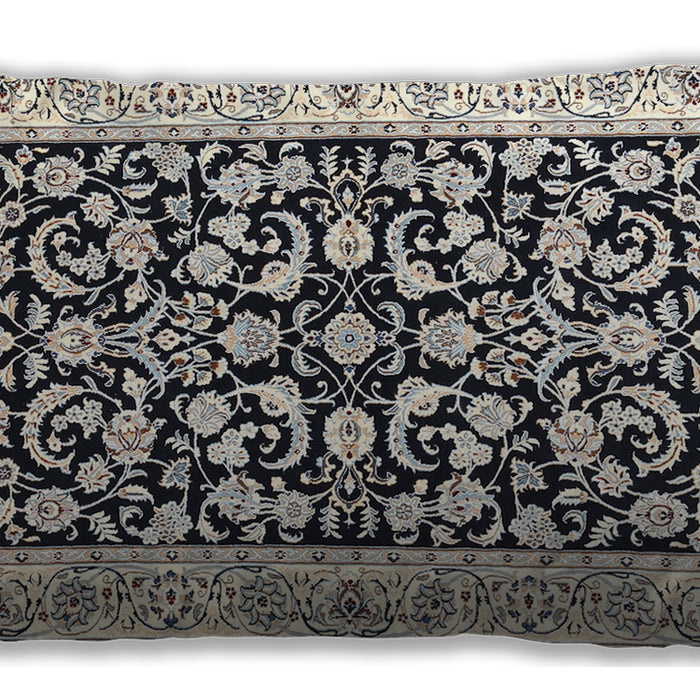 Traditional Classic Rectangular Gray Lumbar Throw Pillow, 13 inch by 19 inch, lbtr3526