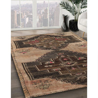 Traditional Bakers Brown Persian Rug, tr3528