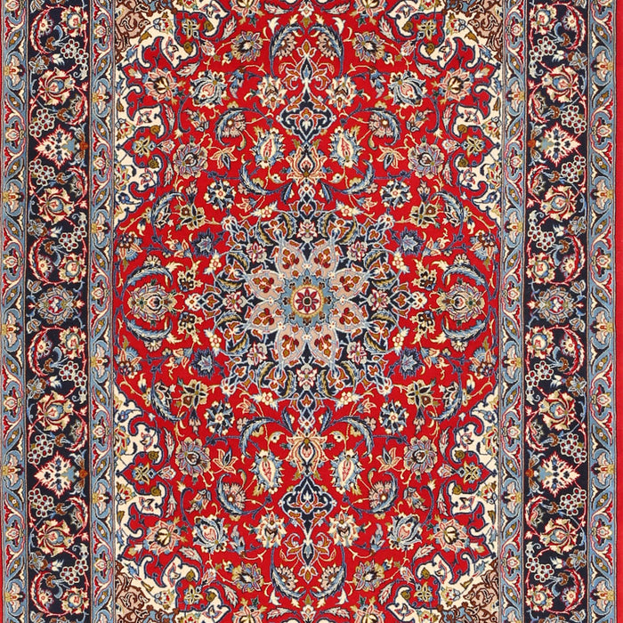 Traditional Light French Beige Brown Medallion Rug, tr3529