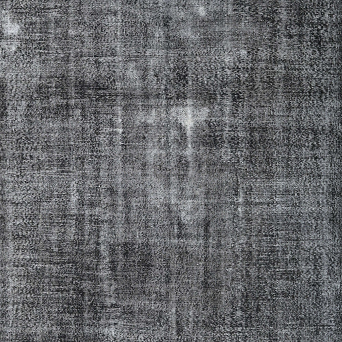 Machine Washable Traditional Light Black Rug, wshtr3530