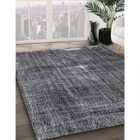 Traditional Light Black Persian Rug, tr3530