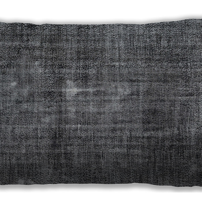 Traditional Classic Rectangular Light Black Lumbar Throw Pillow, 13 inch by 19 inch, lbtr3530