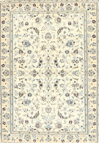 Machine Washable Traditional Parchment Beige Rug, wshtr3531