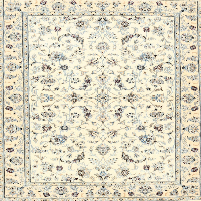 Square Traditional Beige Persian Rug, tr3531