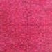 Round Machine Washable Traditional Deep Pink Rug, wshtr3532