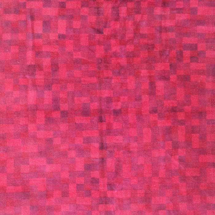 Machine Washable Traditional Deep Pink Rug, wshtr3532