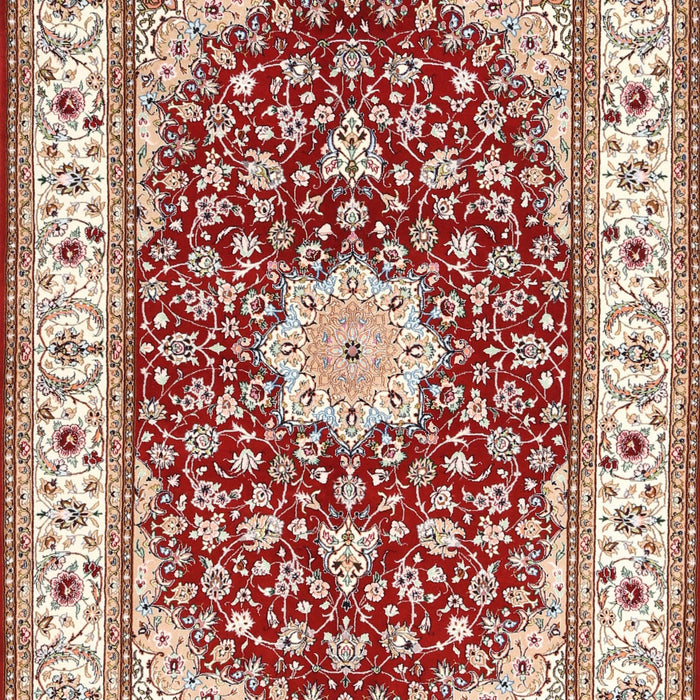 Traditional Fire Brick Red Persian Rug, tr3538