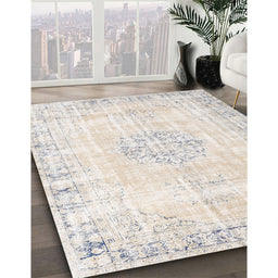 Machine Washable Traditional Silver Pink Rug in a Family Room, wshtr3540