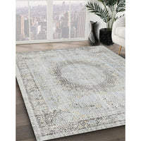 Traditional Dark Gray Persian Rug, tr3541