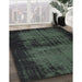 Machine Washable Traditional Charcoal Black Rug in a Family Room, wshtr3543